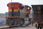 KCS 4058 on a stub track east of the yard